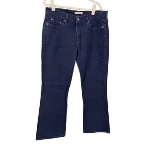 Levi's 515 Women's Bootcut Jeans Dark Wash Size‎ 12 Medium Rise Denim